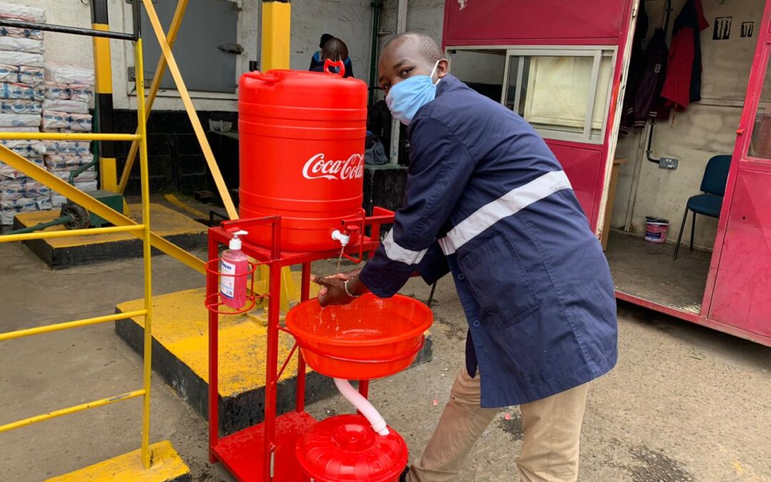 Coca-Cola’s Hand Washing Installations